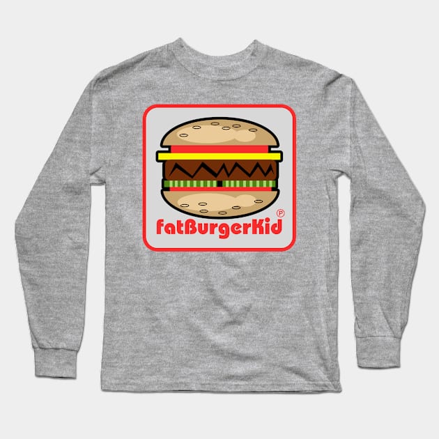 fatBurgerKid Long Sleeve T-Shirt by MBK